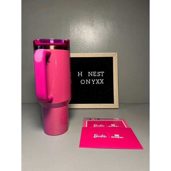 Stanley x Barbie Rockers Barbie 40oz Quencher Limited Edition Collab - Picture 7 of 7